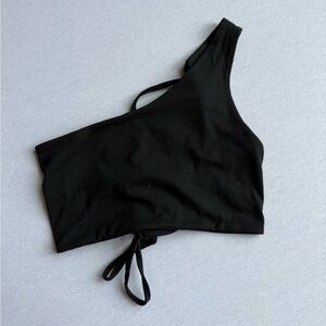 SHEIN One Shoulder Strappy Crop Top